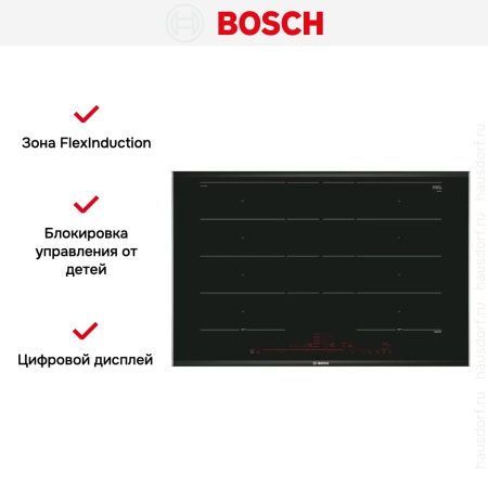 Индукционная варочная панель Bosch PXY875DC5Z купить за 160&nbsp;380.49 ₽ в Москве с доставкой по РФ