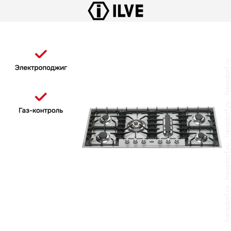 Варочная панель Ilve HP125PC купить за 129&nbsp;999 ₽ в Москве с доставкой по РФ