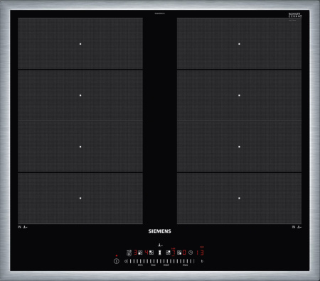 Индукционная варочная панель Siemens EX645FXC1E - купить онлайн, цена 92 100 ₽, стоимость доставки по МСК и РФ от 300 рублей, заказать сейчас! Индукционная варочная панель Siemens EX645FXC1E купить за 92 100 ₽ в Москве с доставкой по РФ