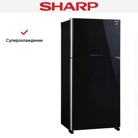 Двухкамерный холодильник Sharp SJ-XG 60 PGBK купить за 219&nbsp;990.20 ₽ в Москве с доставкой по РФ