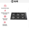 Варочная панель Ilve H390CV Matt купить за 129&nbsp;999 ₽ в Москве с доставкой по РФ