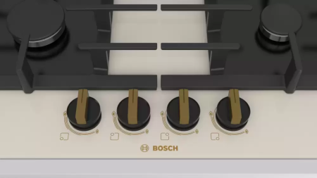Газовая варочная панель BOSCH PPP6B1B90R купить за 61&nbsp;070.40 ₽ в Москве с доставкой по РФ