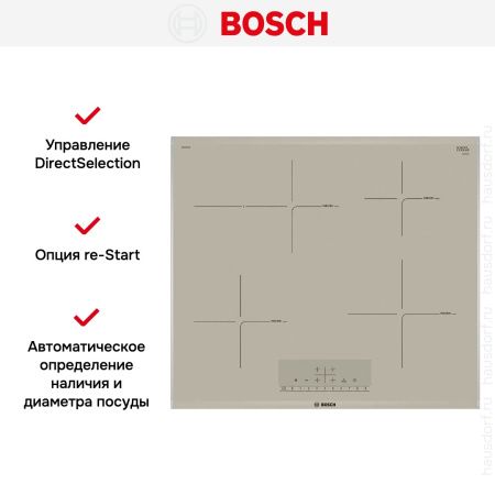 Варочная панель Bosch PIF673FB1E купить за 140&nbsp;730.44 ₽ в Москве с доставкой по РФ