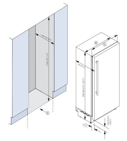 Морозильный шкаф Fhiaba KS7490FZ3I купить за 450&nbsp;000 ₽ в Москве с доставкой по РФ