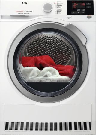 Сушильная машина AEG T6DBG28S - купить онлайн, цена 107 990 ₽, стоимость доставки по МСК и РФ от 300 рублей, заказать сейчас! Сушильная машина AEG T6DBG28S купить за 107 990 ₽ в Москве с доставкой по РФ