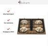 Варочная панель Restart ELP044 Brass купить за 129&nbsp;999 ₽ в Москве с доставкой по РФ