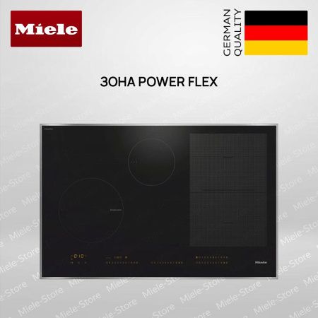 Индукционная варочная панель Miele KM 7679 FR - купить онлайн, цена 344 300 ₽, стоимость доставки по МСК и РФ от 300 рублей, заказать сейчас! Индукционная варочная панель Miele KM 7679 FR купить за 344 300 ₽ в Москве с доставкой по РФ