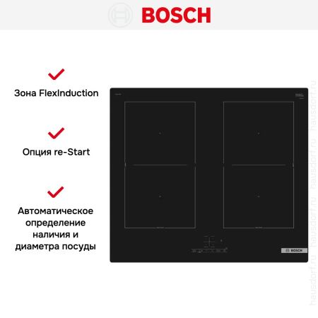 Индукционная варочная панель Bosch PVQ61RBB5E купить за 74&nbsp;160.50 ₽ в Москве с доставкой по РФ