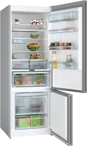 Двухкамерный холодильник Bosch KGN56LB31U - купить онлайн, цена 151 760.10 ₽, стоимость доставки по МСК и РФ от 300 рублей, заказать сейчас! Двухкамерный холодильник Bosch KGN56LB31U - купить за 151 760.10 ₽ в Москве с доставкой по РФ