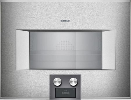 Комбинированный духовой шкаф-пароконвектомат Gaggenau BS474112 - купить онлайн, цена 299 999 ₽, стоимость доставки по МСК и РФ от 300 рублей, заказать сейчас! Комбинированный духовой шкаф-пароконвектомат Gaggenau BS474112 купить за 299 999 ₽ в Москве с доставкой по РФ