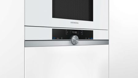 Микроволновая печь Siemens BF 634LGW1 купить за 114&nbsp;480 ₽ в Москве с доставкой по РФ