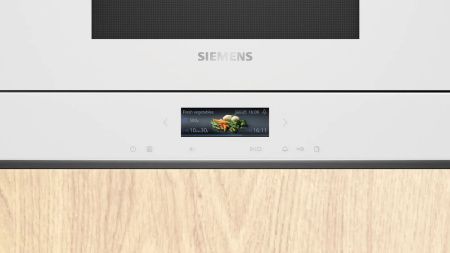 Микроволновая печь Siemens BF722L1W1 купить за 92&nbsp;880 ₽ в Москве с доставкой по РФ