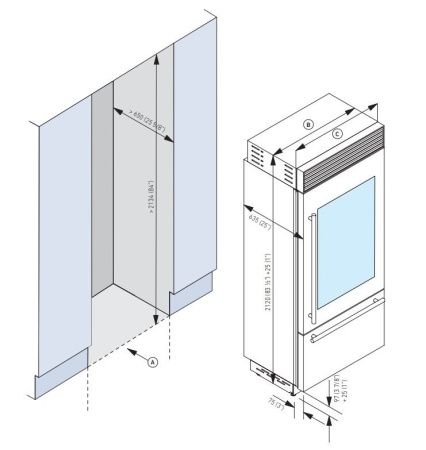 Винный шкаф Fhiaba XS7490TWT6 - купить онлайн, цена 499 999 ₽, стоимость доставки по МСК и РФ от 300 рублей, заказать сейчас! Винный шкаф Fhiaba XS7490TWT6 купить за 499 999 ₽ в Москве с доставкой по РФ