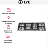 Варочная панель Ilve HP125PCN купить за 129&nbsp;999 ₽ в Москве с доставкой по РФ