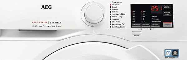 Стиральная машина AEG L6FBI845 - купить за 50&nbsp;900 ₽ в Москве с доставкой по РФ