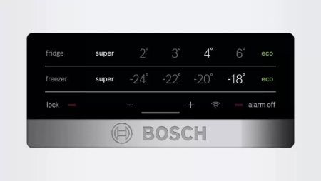 Холодильник с нижней морозильной камерой BOSCH KGN49XW20R - купить онлайн, цена 202 500.38 ₽, стоимость доставки по МСК и РФ от 300 рублей, заказать сейчас! Холодильник с нижней морозильной камерой BOSCH KGN49XW20R купить за 202 500.38 ₽ в Москве с доставкой по РФ