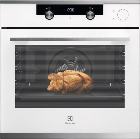 Духовой шкаф Electrolux OKC5H50W - купить онлайн, цена 100 870 ₽, стоимость доставки по МСК и РФ от 300 рублей, заказать сейчас! Духовой шкаф Electrolux OKC5H50W купить за 100 870 ₽ в Москве с доставкой по РФ