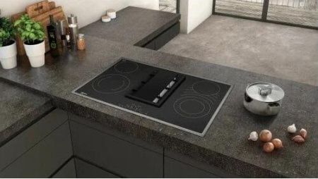 Варочная панель со встроенной вытяжкой Neff T18BD3AN0 - купить онлайн, цена 143 000 ₽, стоимость доставки по МСК и РФ от 300 рублей, заказать сейчас! Варочная панель со встроенной вытяжкой Neff T18BD3AN0 купить за 143 000 ₽ в Москве с доставкой по РФ