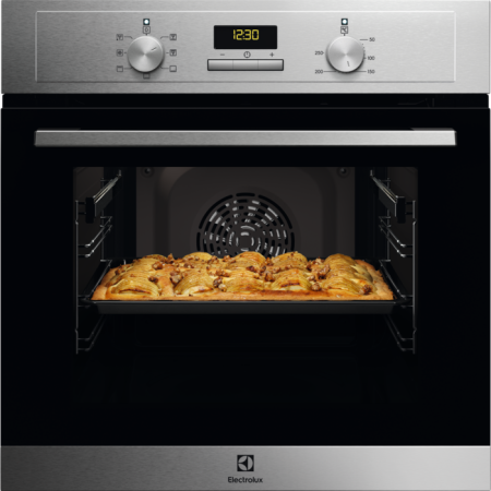 Духовой шкаф Electrolux OEH3C00BX - купить онлайн, цена 40 490 ₽, стоимость доставки по МСК и РФ от 300 рублей, заказать сейчас! Духовой шкаф Electrolux OEH3C00BX купить за 40 490 ₽ в Москве с доставкой по РФ