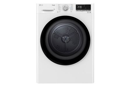 Сушильная машина LG DC90V5V0W - купить онлайн, цена 79 900 ₽, стоимость доставки по МСК и РФ от 300 рублей, заказать сейчас! Сушильная машина LG DC90V5V0W купить за 79 900 ₽ в Москве с доставкой по РФ