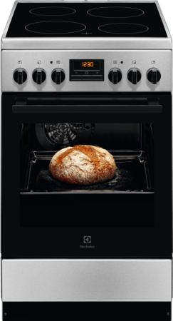 Электрическая плита Electrolux RKR520200X - купить онлайн, цена 43 570 ₽, стоимость доставки по МСК и РФ от 300 рублей, заказать сейчас! Электрическая плита Electrolux RKR520200X купить за 43 570 ₽ в Москве с доставкой по РФ
