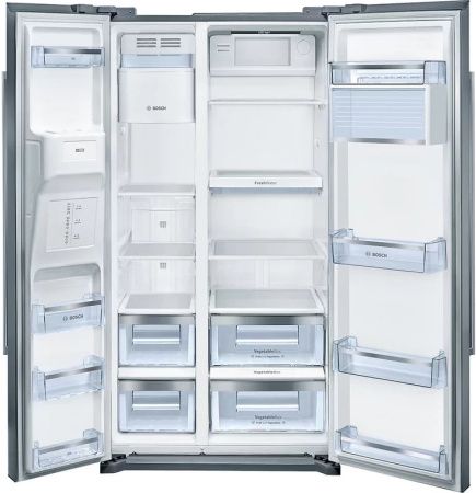 Холодильник Side-by-side Bosch KAI 90VI20 R - купить онлайн, цена 499 999 ₽, стоимость доставки по МСК и РФ от 300 рублей, заказать сейчас! Холодильник Side-by-side Bosch KAI 90VI20 R купить за 499 999 ₽ в Москве с доставкой по РФ