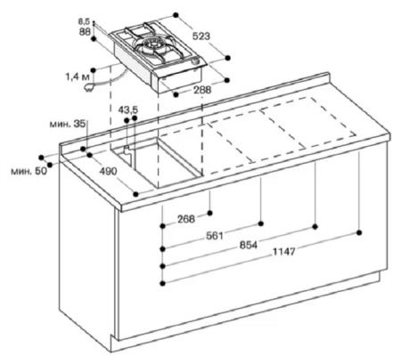 Варочная панель Gaggenau VG 231-214 купить за 129&nbsp;999 ₽ в Москве с доставкой по РФ