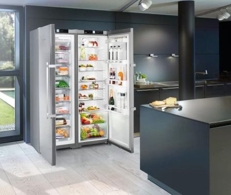 Холодильник Liebherr SBSef 7242 - купить онлайн, цена 533 490.27 ₽, стоимость доставки по МСК и РФ от 300 рублей, заказать сейчас! Холодильник Liebherr SBSef 7242 купить за 533 490.27 ₽ в Москве с доставкой по РФ