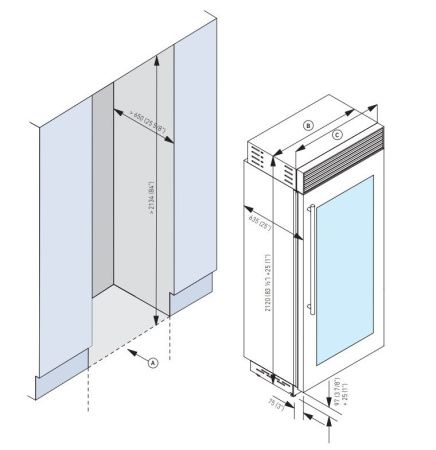 Винный шкаф Fhiaba XS5990FW3 купить за 499&nbsp;999 ₽ в Москве с доставкой по РФ