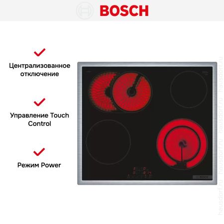 Варочная панель Bosch PKN645BB2R купить за 99&nbsp;000.70 ₽ в Москве с доставкой по РФ
