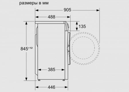 Узкая стиральная машина BOSCH WLP2026MOE купить за 89&nbsp;990.60 ₽ в Москве с доставкой по РФ