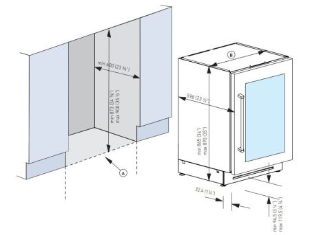 Винный шкаф Fhiaba UCW601TPOX купить за 499&nbsp;999 ₽ в Москве с доставкой по РФ