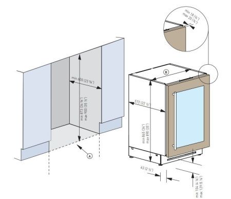 Мини-Бар Fhiaba UCB602TPX купить за 550&nbsp;000 ₽ в Москве с доставкой по РФ