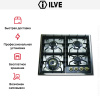Варочная панель Ilve HP65C-N купить за 129&nbsp;999 ₽ в Москве с доставкой по РФ