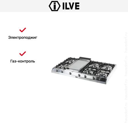 Варочная панель Ilve HP1265-FD купить за 129&nbsp;999 ₽ в Москве с доставкой по РФ