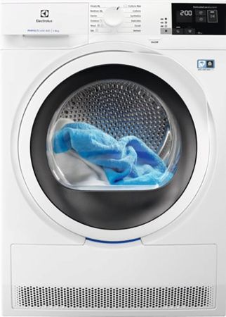 Сушильная машина Electrolux EW8H458WP - купить онлайн, цена 113 300 ₽, стоимость доставки по МСК и РФ от 300 рублей, заказать сейчас! Сушильная машина Electrolux EW8H458WP купить за 113 300 ₽ в Москве с доставкой по РФ