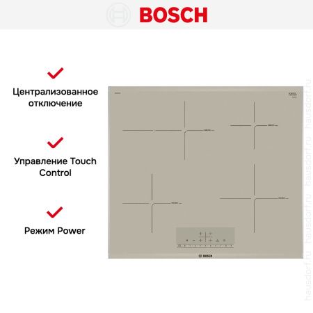 Варочная панель Bosch PIF673FB1E купить за 140&nbsp;730.44 ₽ в Москве с доставкой по РФ