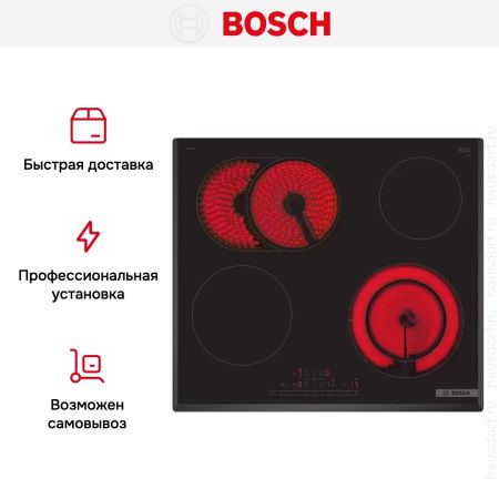 Варочная панель Bosch PKN651FP2E купить за 60&nbsp;000.10 ₽ в Москве с доставкой по РФ