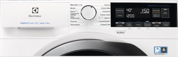 Стирально-сушильная машина Electrolux EW7WR368SR - купить за 273&nbsp;900 ₽ в Москве с доставкой по РФ