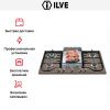 Варочная панель Ilve H90FCNV Ant/C - купить онлайн, цена 129 999 ₽, стоимость доставки по МСК и РФ от 300 рублей, заказать сейчас! Варочная панель Ilve H90FCNV Ant/C купить за 129 999 ₽ в Москве с доставкой по РФ