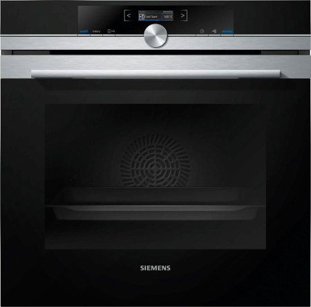 Духовой шкаф Siemens HB632GBS1 - купить онлайн, цена 115 560 ₽, стоимость доставки по МСК и РФ от 300 рублей, заказать сейчас! Духовой шкаф Siemens HB632GBS1 купить за 115 560 ₽ в Москве с доставкой по РФ