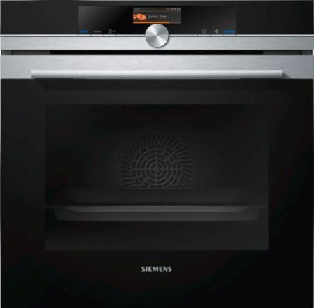 Духовой шкаф Siemens HB676GBS1 - купить онлайн, цена 148 390 ₽, стоимость доставки по МСК и РФ от 300 рублей, заказать сейчас! Духовой шкаф Siemens HB676GBS1 купить за 148 390 ₽ в Москве с доставкой по РФ