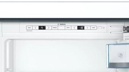 Встраиваемый двухкамерный холодильник Bosch KIS87AF30U - купить онлайн, цена 134 030.45 ₽, стоимость доставки по МСК и РФ от 300 рублей, заказать сейчас! Встраиваемый двухкамерный холодильник Bosch KIS87AF30U купить за 134 030.45 ₽ в Москве с доставкой по РФ