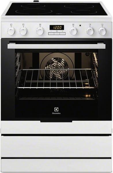 Электрическая плита Electrolux EKC 6430 AOW - купить онлайн, цена 62 300 ₽, стоимость доставки по МСК и РФ от 300 рублей, заказать сейчас! Электрическая плита Electrolux EKC 6430 AOW - купить за 62 300 ₽ в Москве с доставкой по РФ