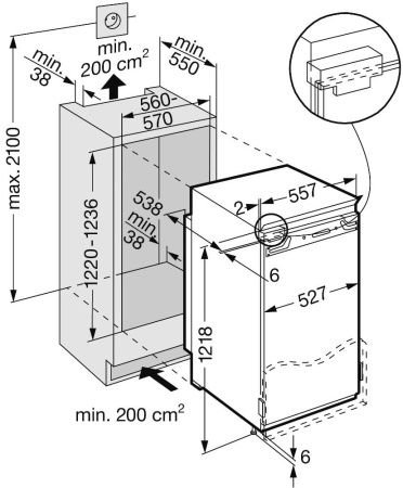 Винный шкаф Liebherr WTI 2050 Vinidor - купить онлайн, цена , стоимость доставки по МСК и РФ от 300 рублей, заказать сейчас! Винный шкаф Liebherr WTI 2050 Vinidor купить за в Москве с доставкой по РФ