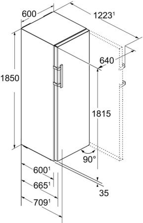 Холодильник Liebherr Kef 4330 Comfort - купить онлайн, цена 251 690.45 ₽, стоимость доставки по МСК и РФ от 300 рублей, заказать сейчас! Холодильник Liebherr Kef 4330 Comfort купить за 251 690.45 ₽ в Москве с доставкой по РФ