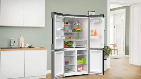 Холодильник Side-by-Side Bosch KFN96AXEA - купить онлайн, цена 240 240.17 ₽, стоимость доставки по МСК и РФ от 300 рублей, заказать сейчас! Холодильник Side-by-Side Bosch KFN96AXEA купить за 240 240.17 ₽ в Москве с доставкой по РФ