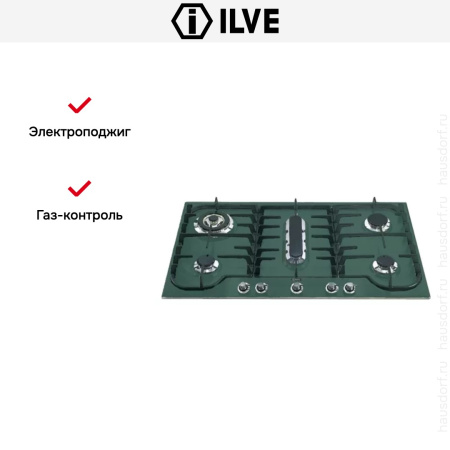 Варочная панель Ilve H90PCV GR купить за 129&nbsp;999 ₽ в Москве с доставкой по РФ