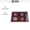 Варочная панель Ilve H360CV Burgundy купить за 129&nbsp;999 ₽ в Москве с доставкой по РФ