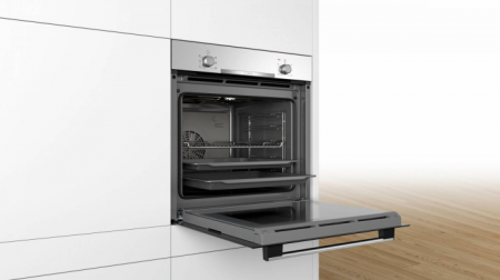 Духовой шкаф Bosch HBA530BS0S купить за 31&nbsp;500.17 ₽ в Москве с доставкой по РФ
